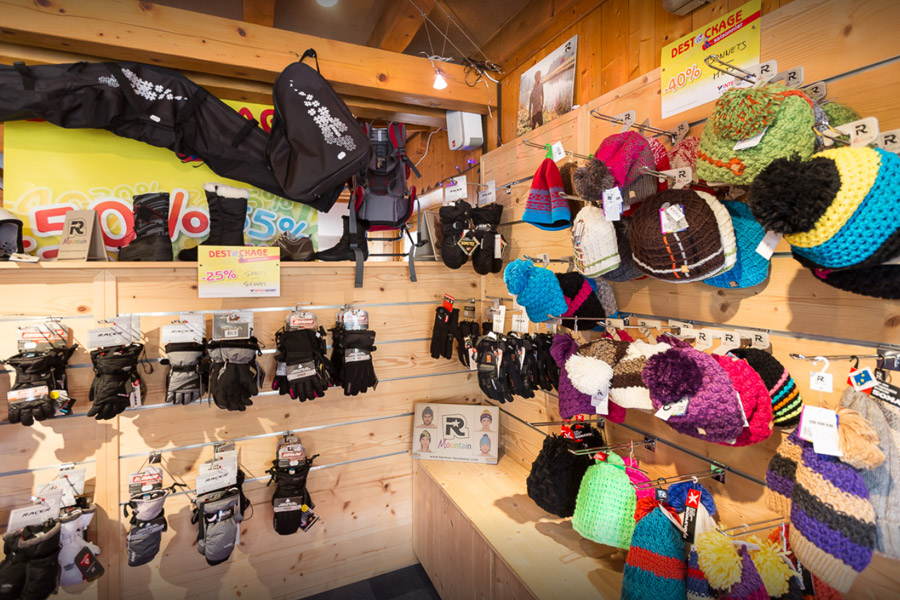 Ski rental Les Houches Intersport ski shop